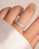 Pavé Signet Ring - Sami Jewels