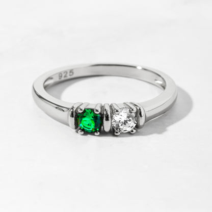 Custom Birthstone Ring
