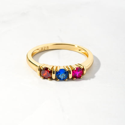 Custom Birthstone Ring