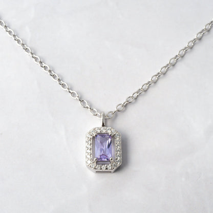 Baguette Necklace