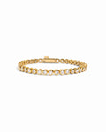 3mm Round Bezel Tennis Bracelet