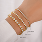 Round Bezel Tennis Bracelet