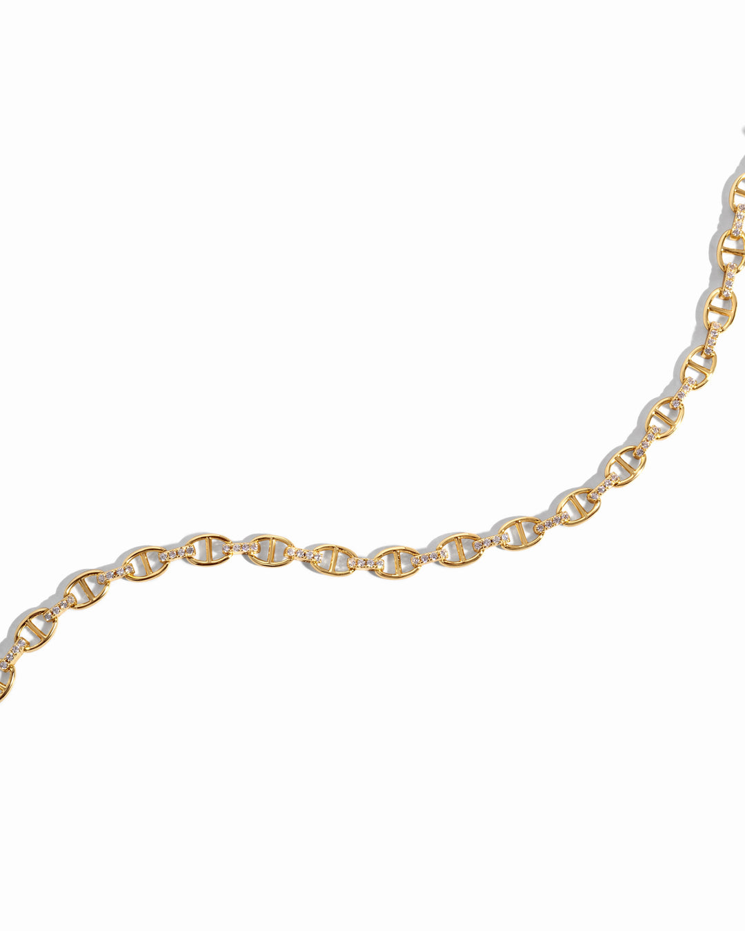 gold chain link bracelet 