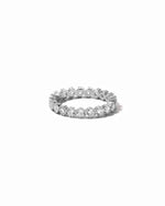 silver eternity ring