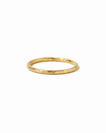 gold textured band ring
