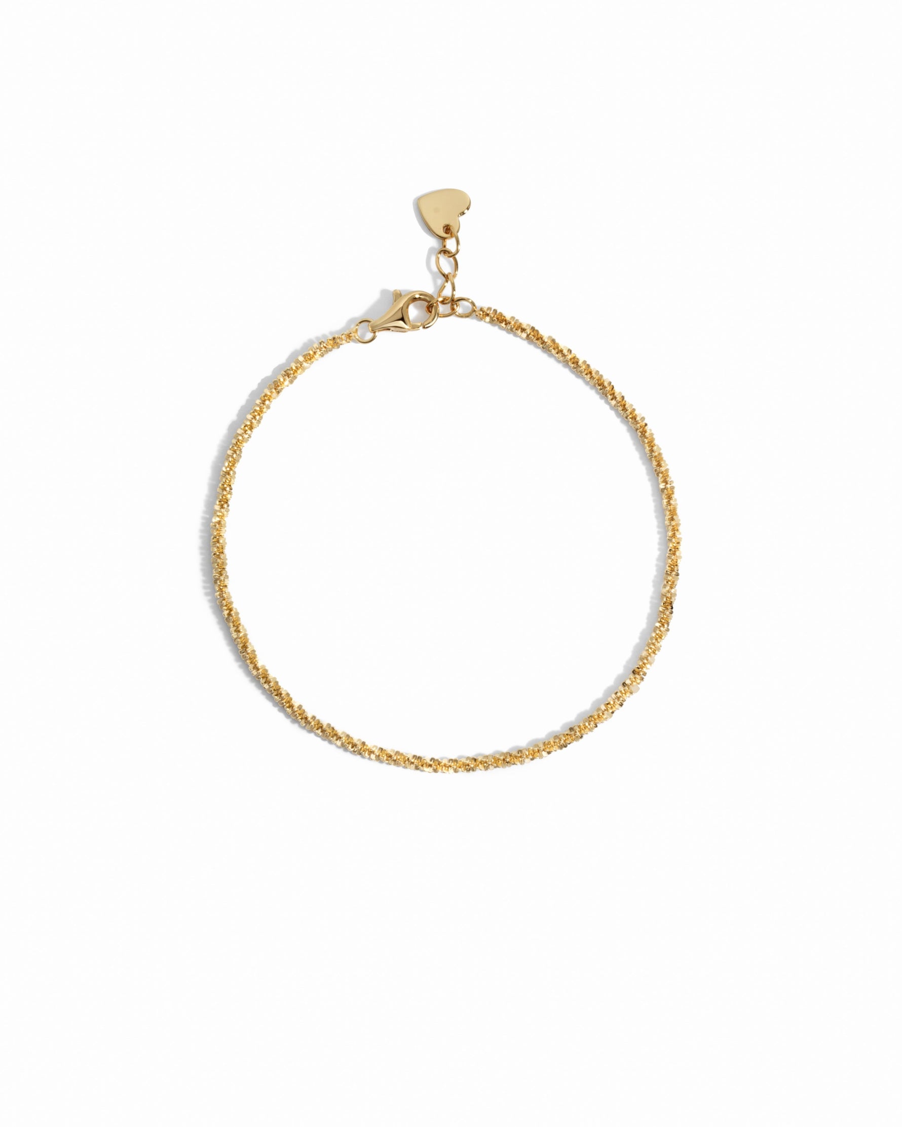 gold dainty chain bracelet