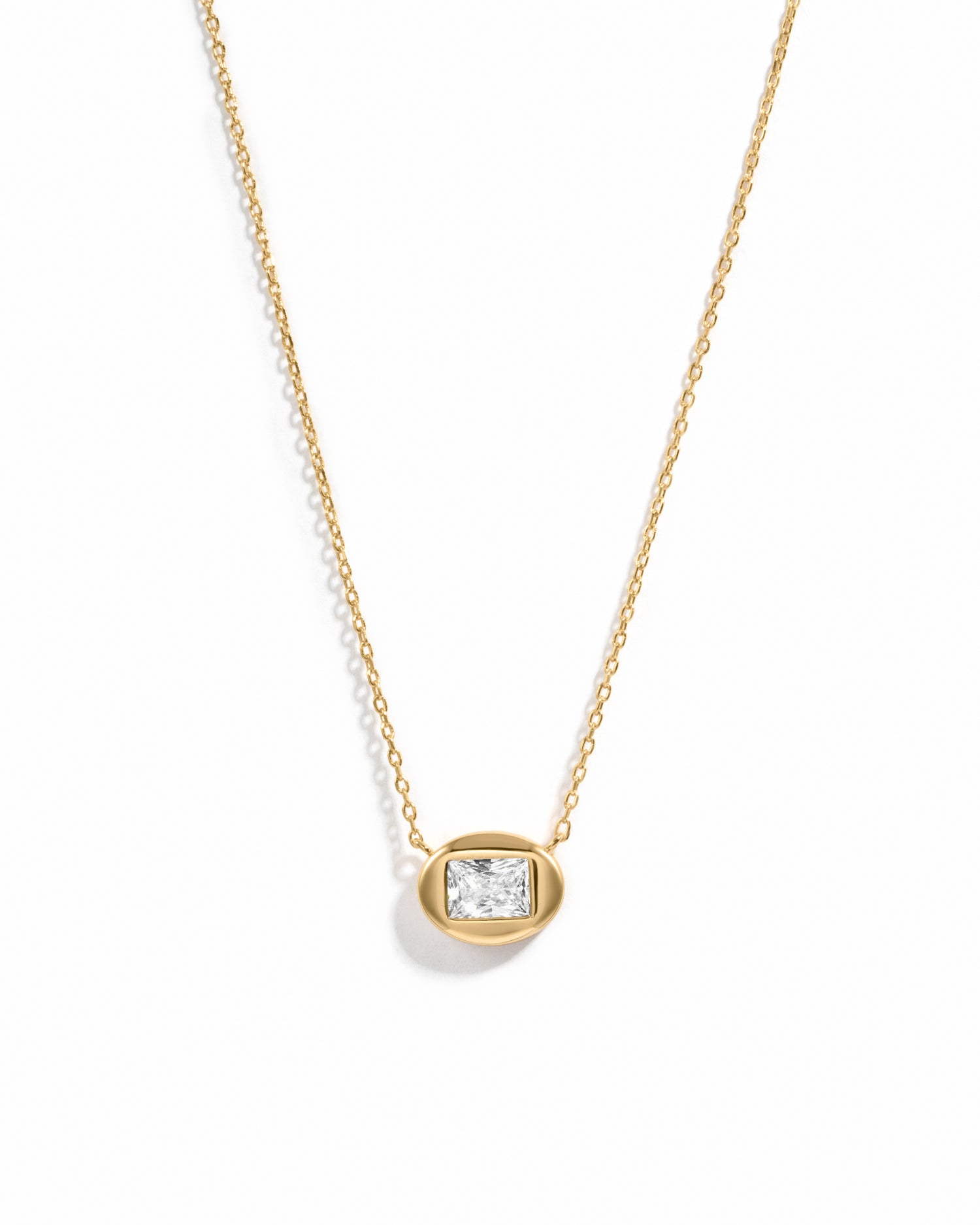 Valerie Bubble Bezel Necklace