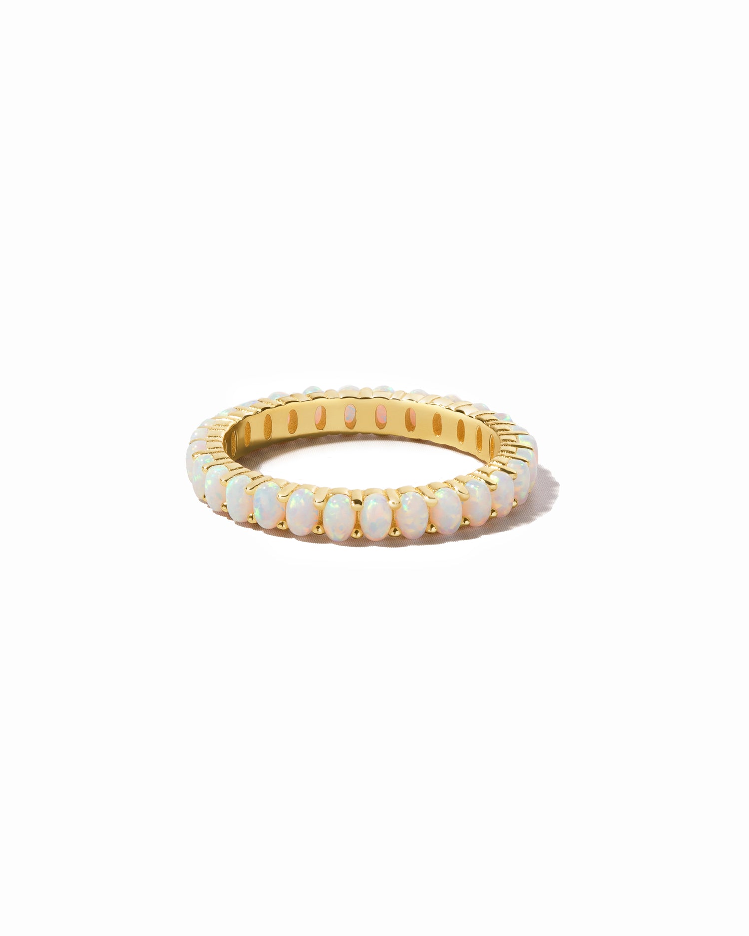 Opal Eternity Ring
