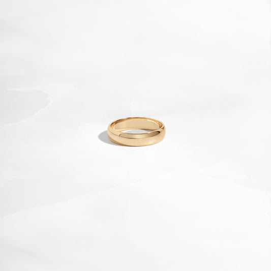 gold band ring