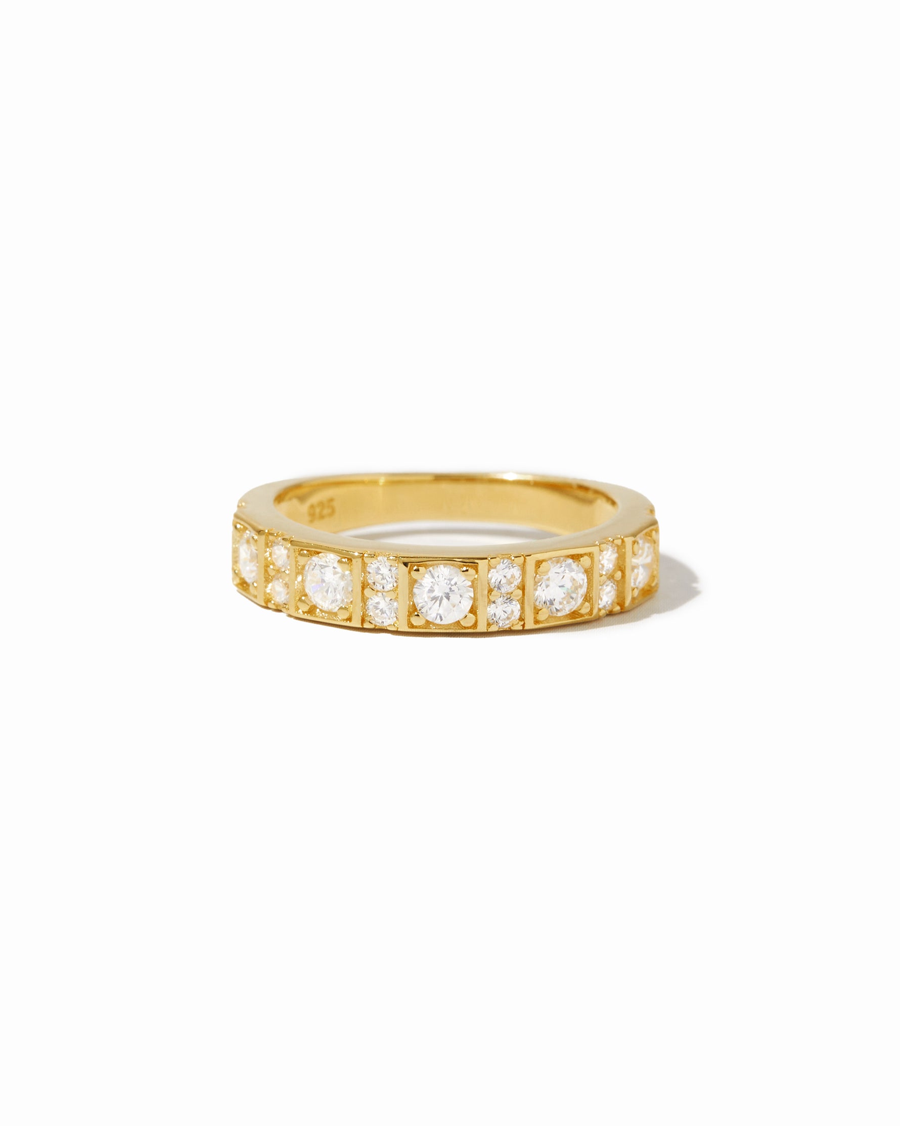 gold stackable band