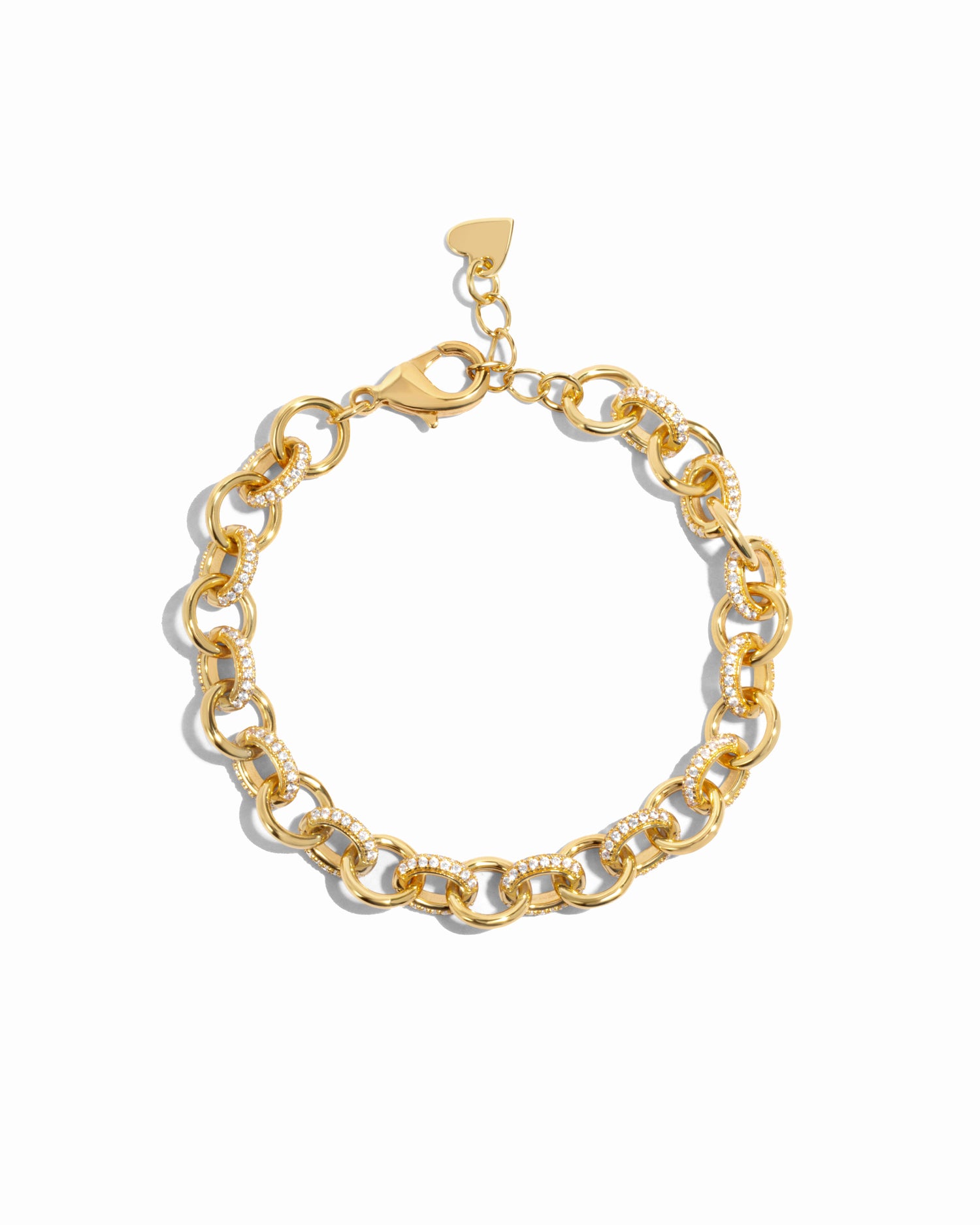 sami jewels round chain link bracelet
