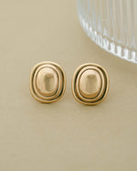 Gold vintage jewelry featuring vintage earrings 