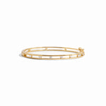 gold studded bangle bracelet