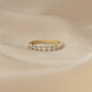closeup image of dainty gold ring