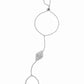 sterling silver slave chain bracelet