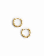gold mini hoop earring