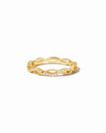 delicate gold dainty infinity ring