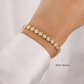 Round Bezel Tennis Bracelet