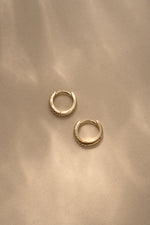 gold mini hoop earring