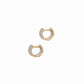 image of delicate earrings featuring a minimalist small hoop earring design 