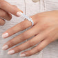 model wearing ring sizer tool