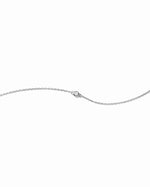 closeup image of sterling silver chain bracelet