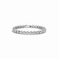 Round Bezel Tennis Bracelet