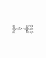 silver 3 necklace layering clasp