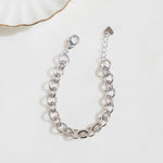 sami jewels silver chain bracelet