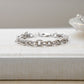 Round Pave Link Bracelet