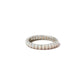 silver opal eternity ring