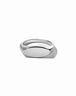 silver signet ring