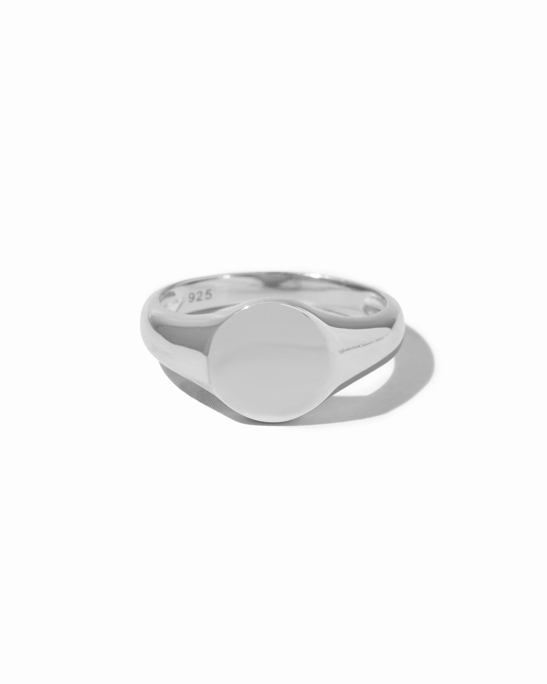 silver signet ring