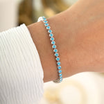 turquoise tennis bracelet