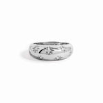 silver star dome ring