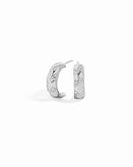 Silver bridesmaid gift minimalist earrings