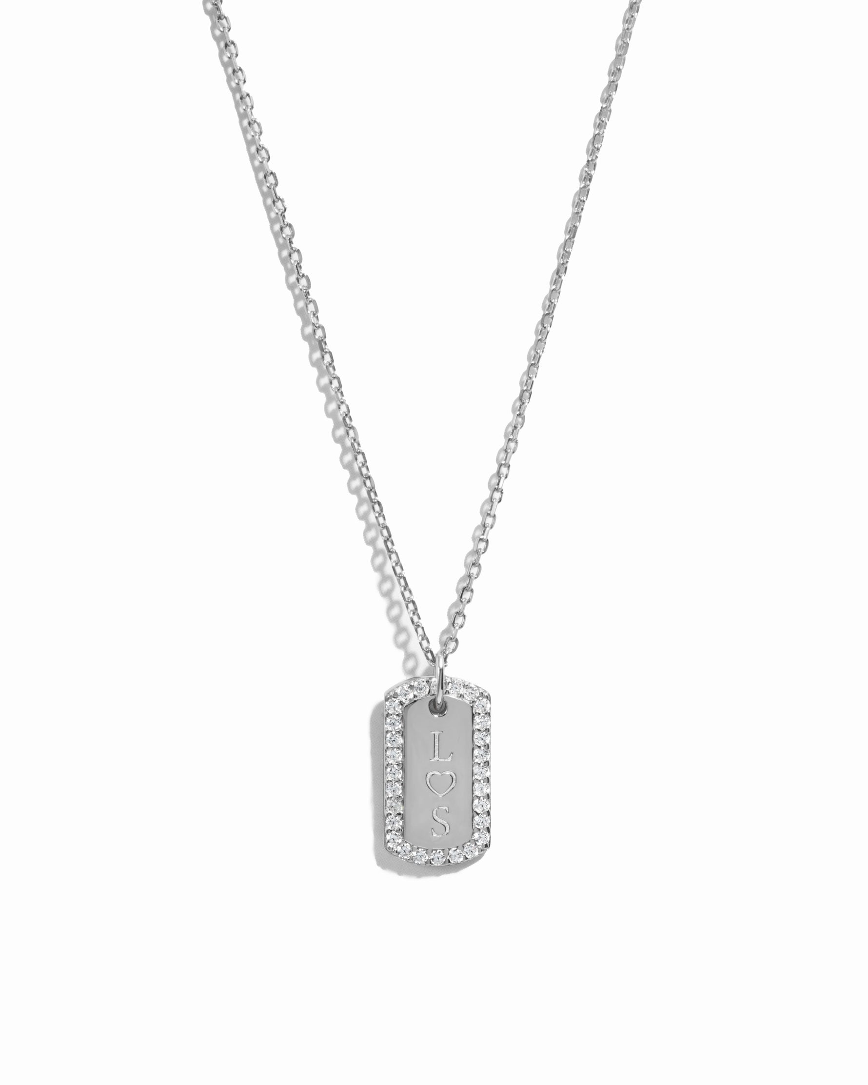 sterling silver personalized necklace 