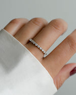 Model wearing 925 sterling silver 