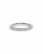 Sterling silver eternity ring