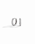sterling silver mini hoops