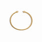 gold twisted cuff bracelet