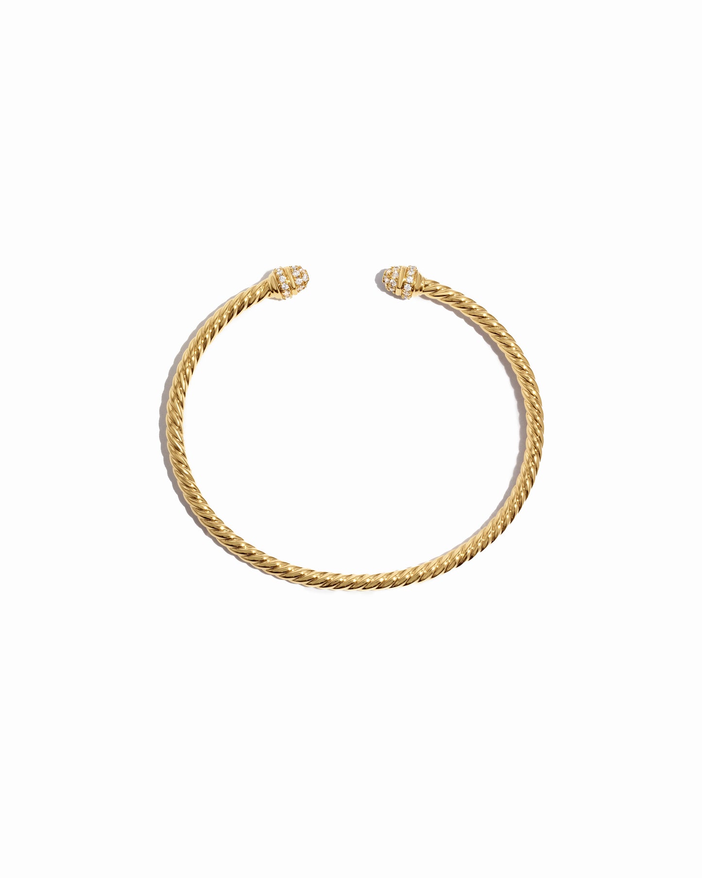 gold twisted cuff bracelet