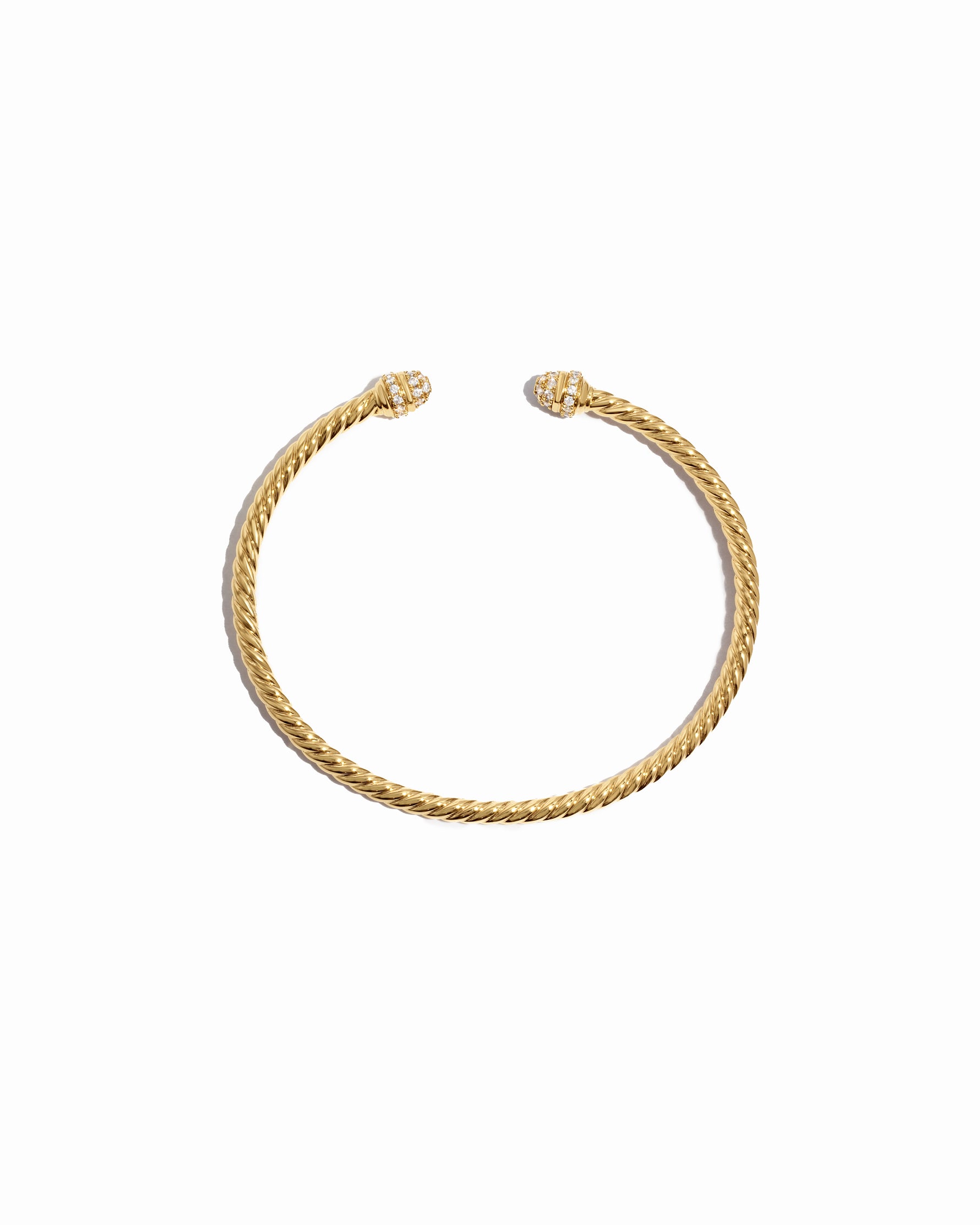 gold twisted cuff bracelet