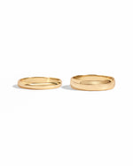 Plain band ring from Sami Jewels featuring a smooth, polished gold finish perfect for wedding or everyday wear.