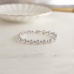 mixed metal jewelry with diamond and beads