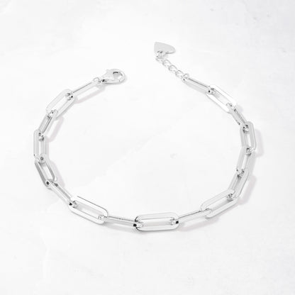 Amanda Paperclip Bracelet