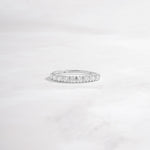 dainty sterling silver cz ring