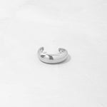 silver chunky ear cuff 
