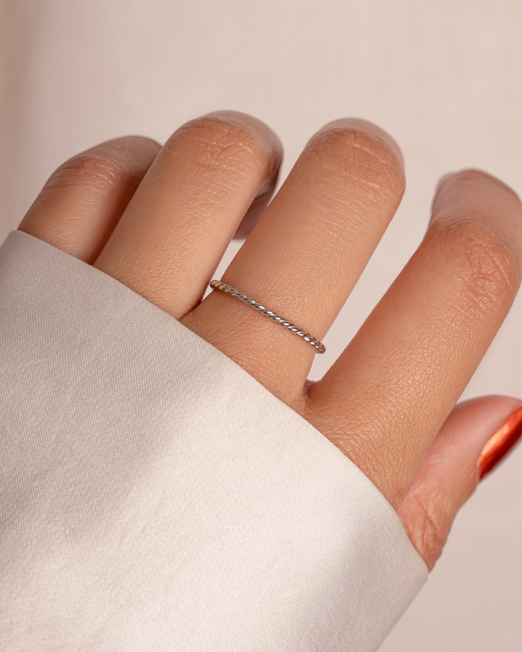 Spiral Stacking Ring - Sami Jewels