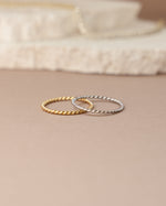Spiral Stacking Ring - Sami Jewels